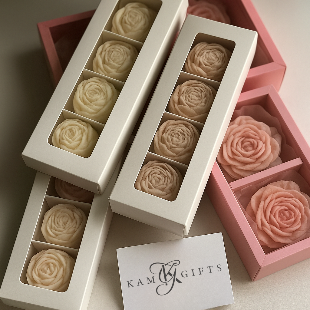 Bloom Wax Melt Set – Natural Soy Floral Melts for Relaxing Home Scents