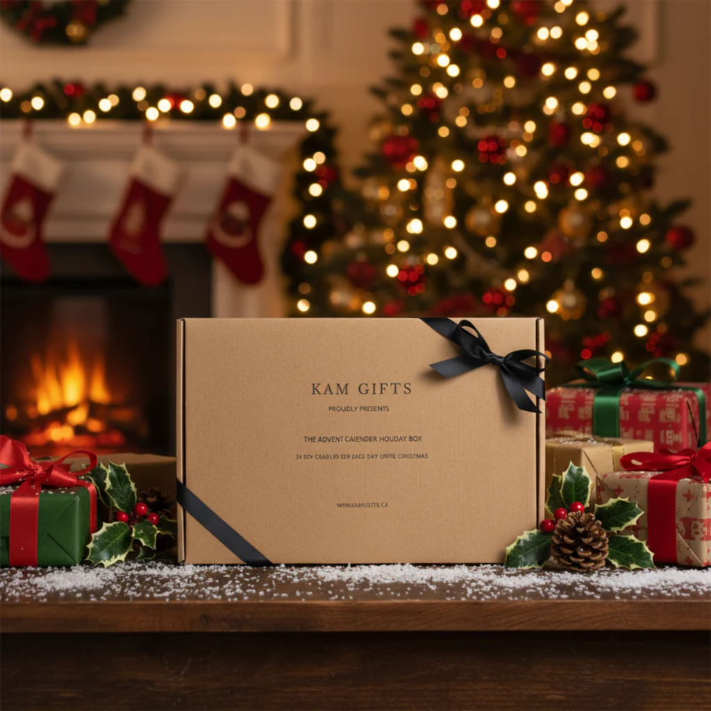 The Advent Calendar Holiday Candle Box - 24 Luxury Soy Candles