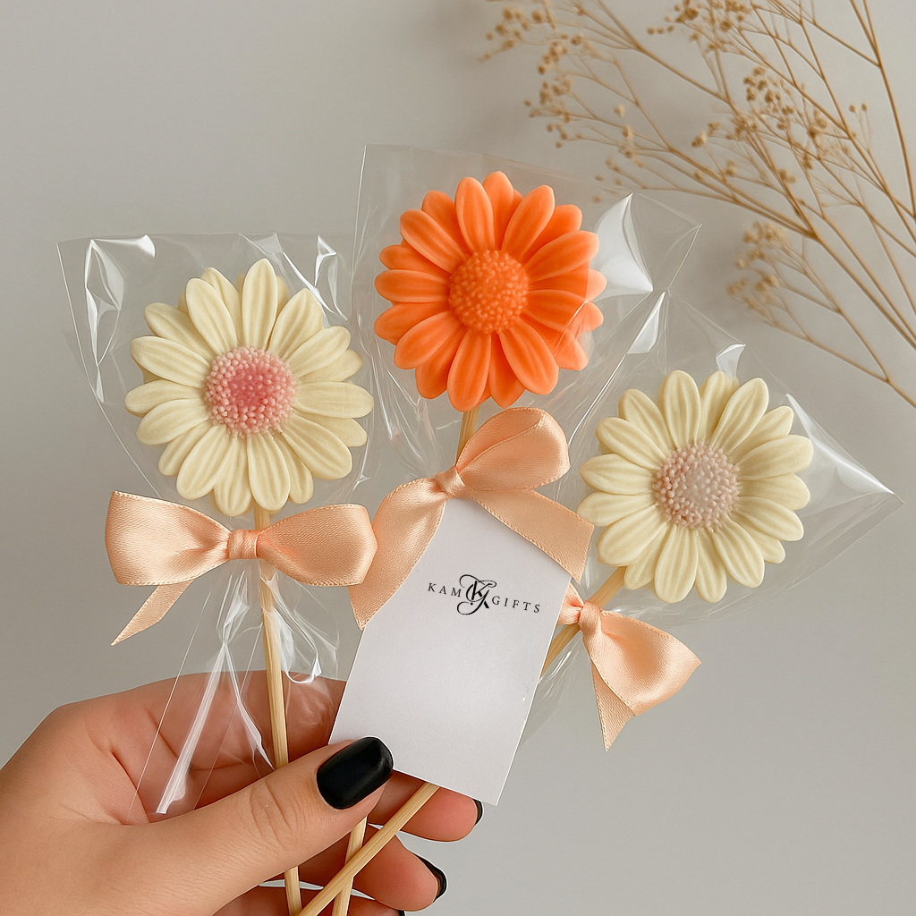 Handmade Flower  Candle Favors | Perfect Party Gifts